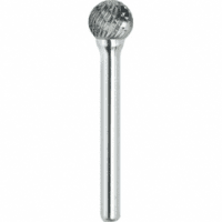 1/2In Ball Carbide Burr - 6In Long
