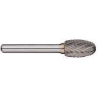 1/4In Oval Carbide Burr -Se-1Dc