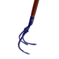 Cultivator 3 Pronged Timber Handle