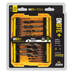 23 Piece Onsite Plus Impact Steptipdrill Set