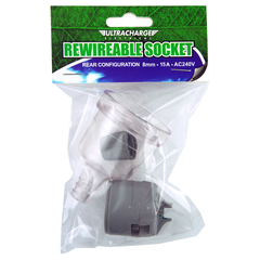 15Amp Clear Socket 240V