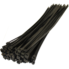 Cable Tie 200Mm X 4.8Mm Black 100Pkt
