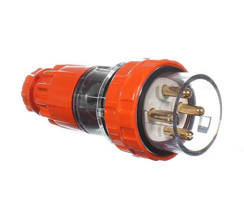32Amp 3 Phase Plug Top 4 Pin