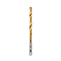 Mil Sw Red Helix Titanium Drill Bit 5.0Mm
