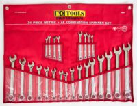 Spanner Set Comb 24Pc Af/Met