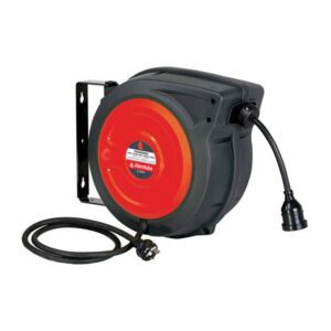 Alem Lube 10Amp - 240V Retractable 20 Metre Power Lead