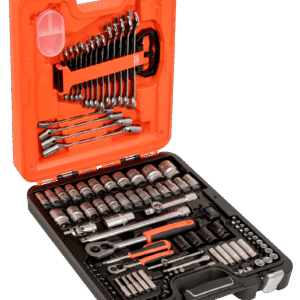Skt & Spanner Set 1/2 & 1/4Dr 106Pc