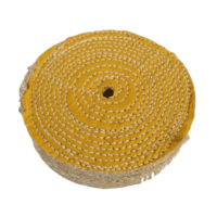 Sisal Mop 6" X 1/2 Section Stitched Yellow