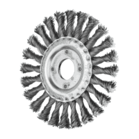 125 X 2R M14 X 2 0.46 Flexovit Wire Brushes  Twist Knot - St